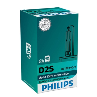 Mimoriadna Xenónová výbojka D2S PHILIPS gen2 X-tremeVision +150% Svetla