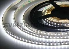 LED pásik 12V SMD 3528 120LED/m studená biela